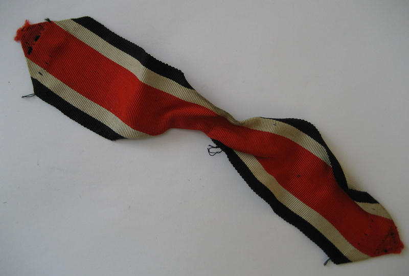  Confectioned 'Ritterkreuz' (KC) ribbon 