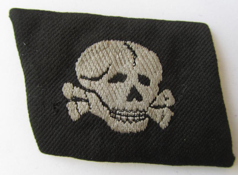  Waffen-SS enlisted-mens' BeVo TK collar-tab 