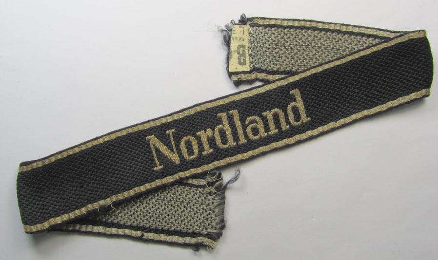  Officers'-pattern cuff-title: 'Nordland'