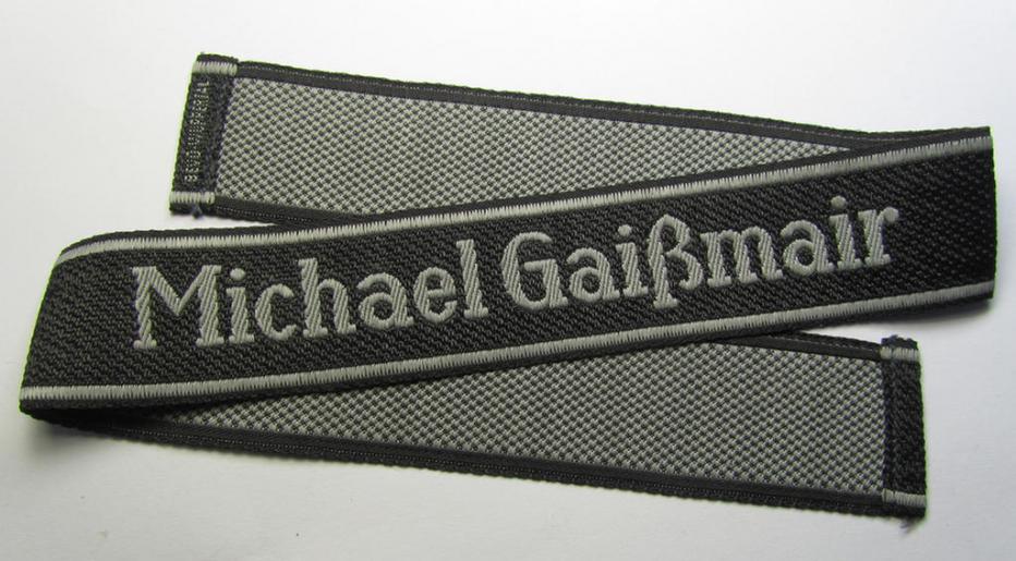  Waffen-SS cuff-title "Michael Gaißmair"