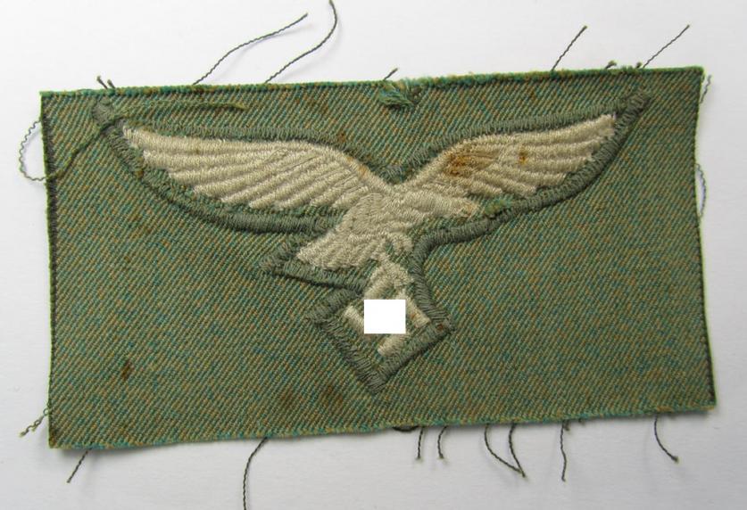 WH (Luftwaffe) machine-embroidered smock-eagle