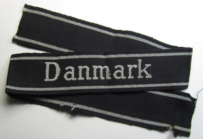 Waffen-SS cuff-title "Danmark"