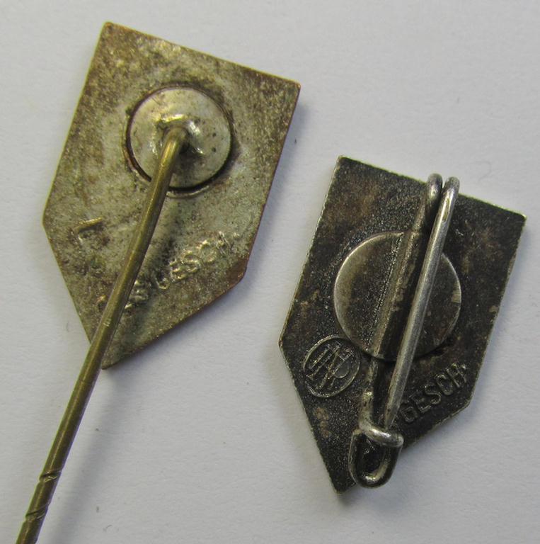 Hiscoll Military Antiques | Attractive, two-pieced lapel-pin-set ...