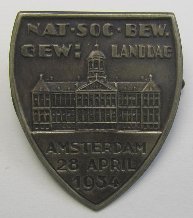 Hiscoll Military Antiques | Dutch NSB-party-related: 'Landdag'-lapel ...