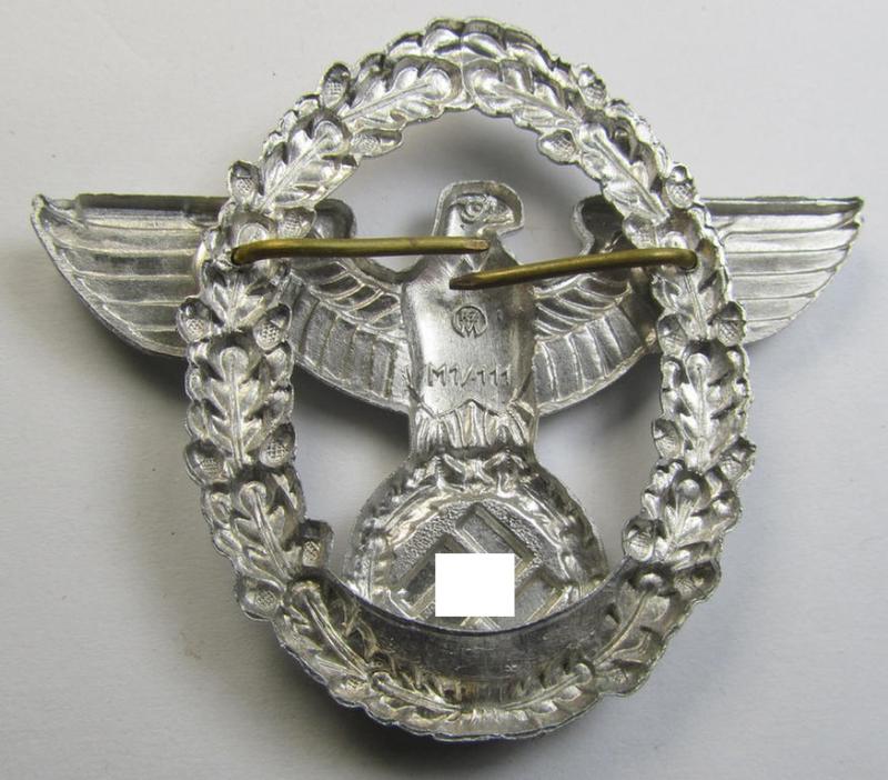 Hiscoll Military Antiques Attractive Standard Issue Pattern Aluminium Based Polizei