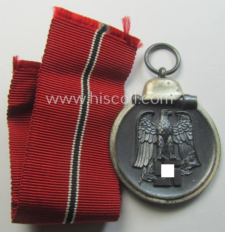 Medal-set: 'Winterschlacht im Osten 1941-42' being a maker- (ie. '20'-) marked specimen by the maker: 'C.F. Zimmermann'