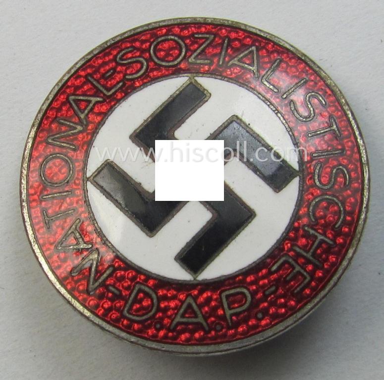 'N.S.D.A.P. - Parteiabzeichen' showing the makers'-designation: 'RzM' and/or: 'M1/8'