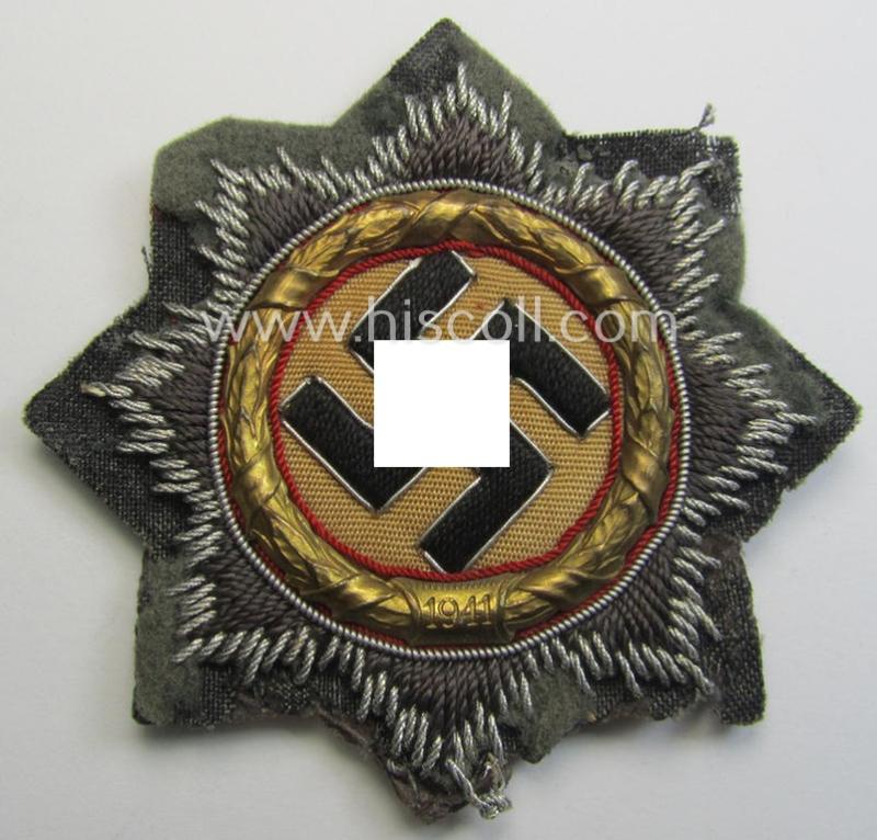 WH (Heeres o. Waffen-SS) 'Deutsches Kreuz im Gold' (ie. DKiG or German Cross in gold)