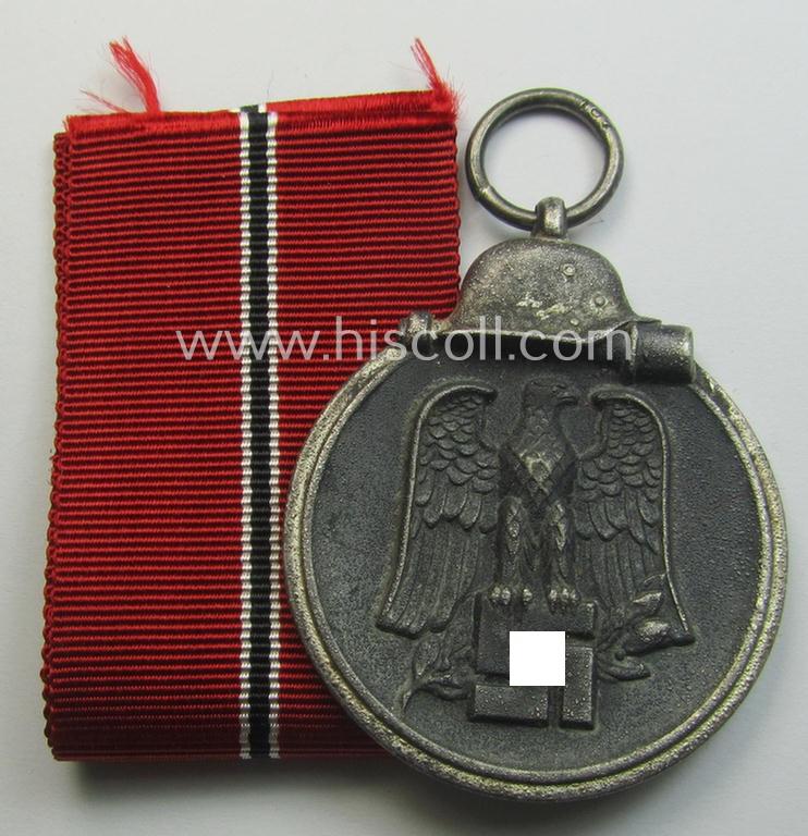 Medal-set: 'Winterschlacht im Osten 1941-42' being a maker- (ie. '107'-) marked specimen by the maker: 'Carl Wild'