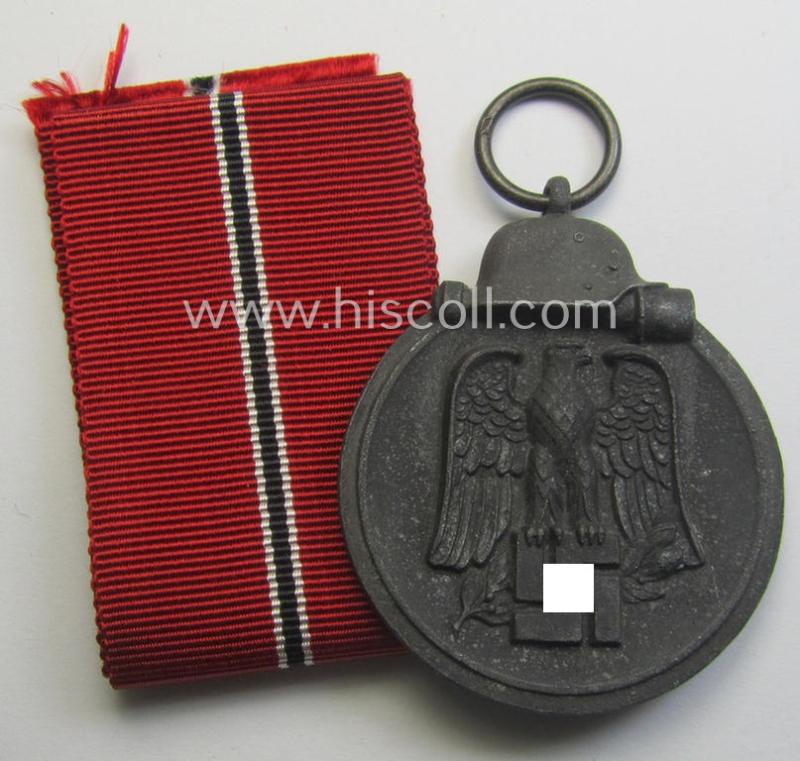 Medal-set: 'Winterschlacht im Osten 1941-42' being a maker- (ie. '7'-) marked specimen by the maker: 'Paul Meybauer'