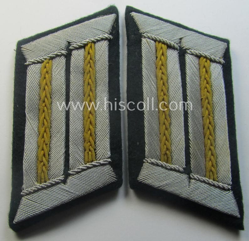Pair of WH (Heeres) officers'-type collar-tabs: 'Offizier der Kavallerie o. Aufkl.-Trpn.'