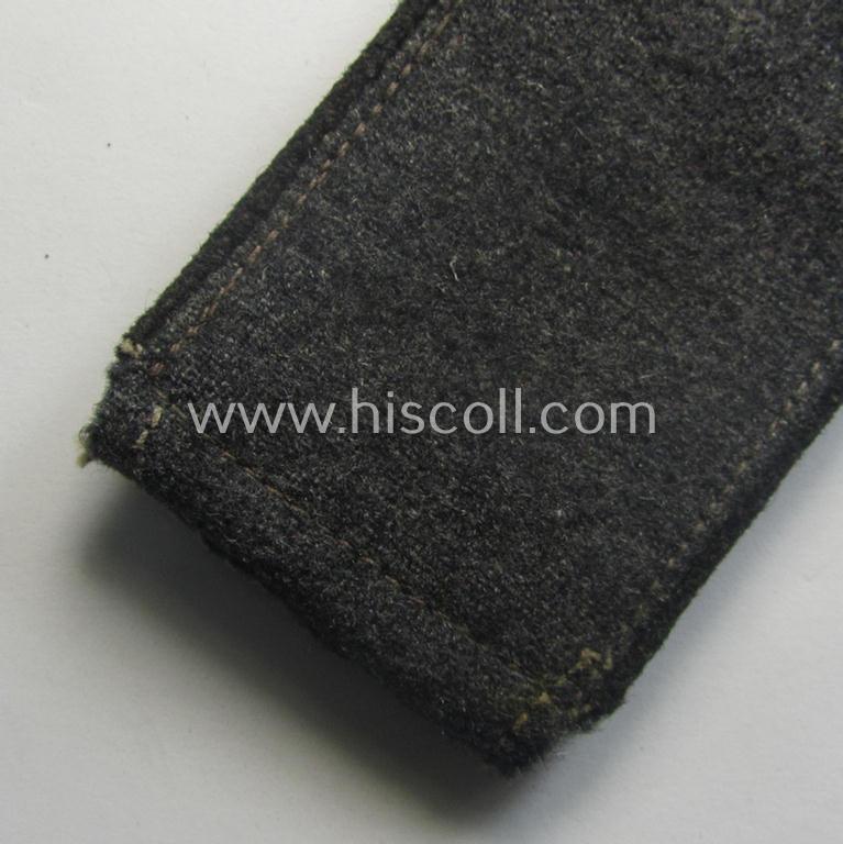 Neat - albeit regrettably single! - WH (Luftwaffe), EM-type shoulderstrap as was specifically intended for usage by a: 'Soldat eines Bau- o. Pioniere-Abtlgs. o. Rgts.'