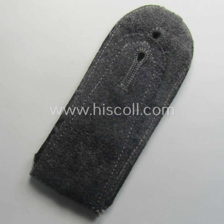 Neat - albeit regrettably single! - WH (Luftwaffe), EM-type shoulderstrap as was specifically intended for usage by a: 'Soldat eines Bau- o. Pioniere-Abtlgs. o. Rgts.'