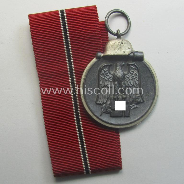 'Virtually mint' medal-set: 'Winterschlacht im Osten 1941-42' being a non-maker-marked specimen by a (by me) unidentified maker